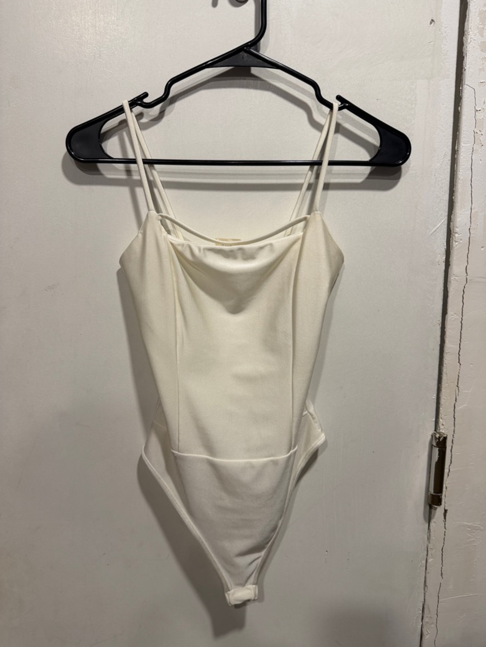 Ivory Cowl Neck Bodysuit